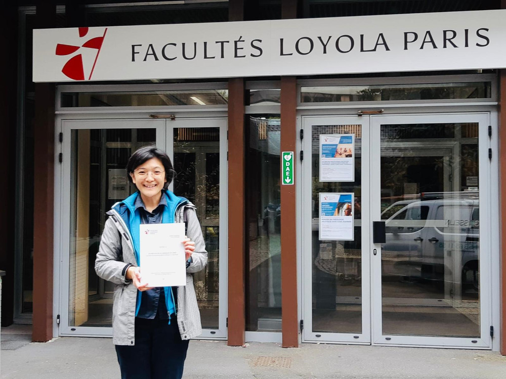 Le jour du dépôt de la thèse