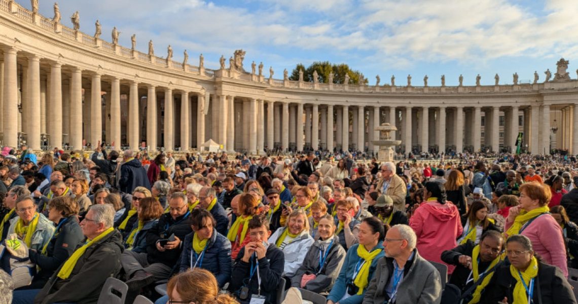 Audience-a Audience avec le Pape